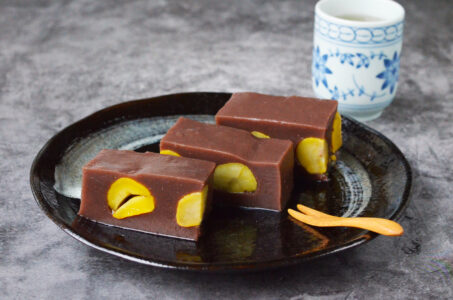 Japanese Chestnut Jelly Cake (Kuri Youkan)